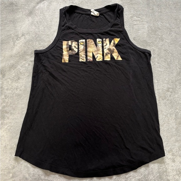 PINK Racerback Tank Top - Picture 1 of 4